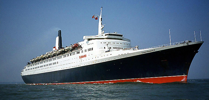 Queen Elizabeth 2s Maiden Voyage Ocean Liners Magazine