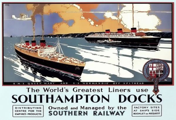 Salons and seagulls: the golden age of ocean liners - in 