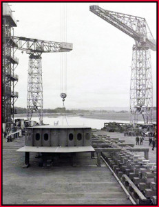 the day they began building QE2
