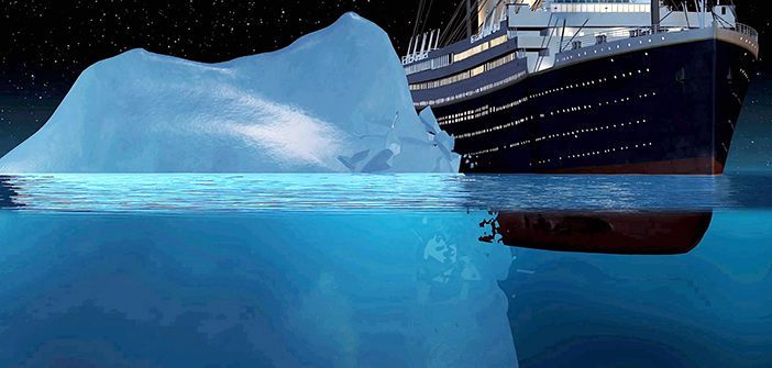 The Iceberg The Titanic Hit
